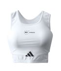 Ladies Chest Guard WKF - White