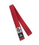 Kata Karate Belt with WKF Logo - Red