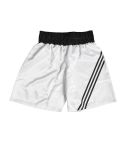 Boxing Shorts - White & Black