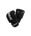 PU Velcro Bag Mitts - Black