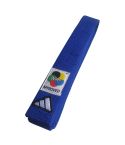 Elite Karate Belt with WKF Logo - Blue