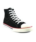 College OX Hi-Top Canvas - Black