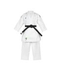 Karate Shori Uniform with High Waist Pants - White/Blue