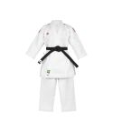 Karate Shori Uniform with High Waist Pants - White/Red