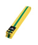 Striped Rank Belt - Yellow/Green