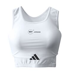 Ladies Chest Guard WKF - White