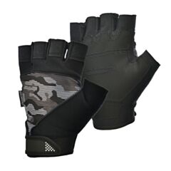 Camo Fingerless Performance Training Gloves