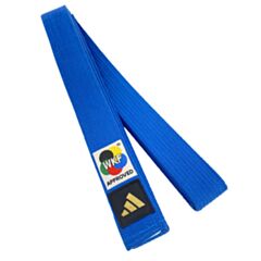 Kata Karate Belt with WKF Logo - Blue