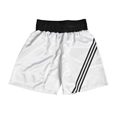 Boxing Shorts - White & Black