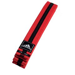 Striped Rank Belt - Red/Black