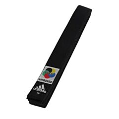 WKF Elite Karate Belt - Black