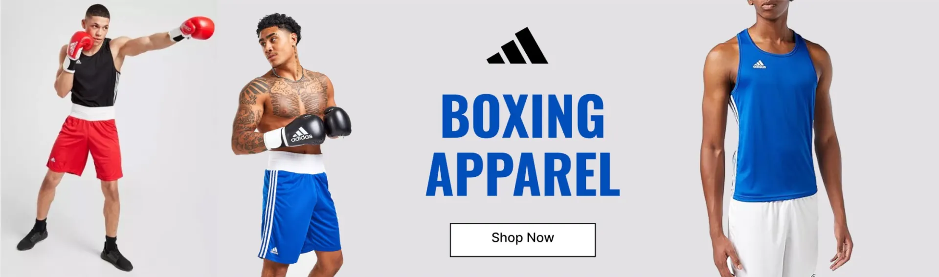adidas boxing apparel: shorts, singlets and tops. Shop now